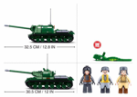 Sluban M38-B0979 - IS2 Heavy Tank