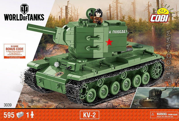 Bild på COBI World of Tanks 3039 KV-2