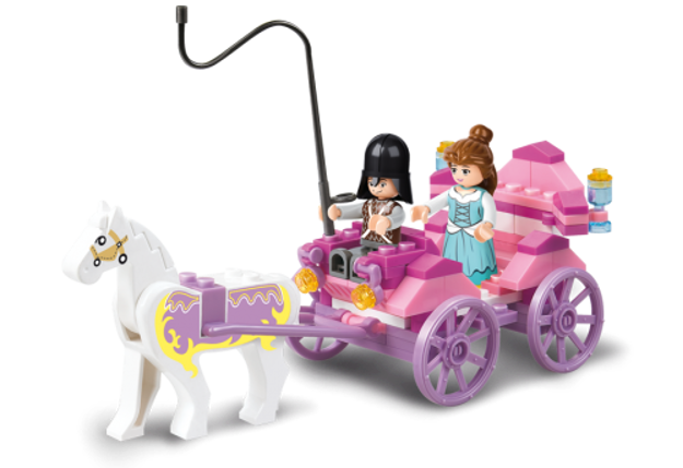 Bild på Prinsesse hestevogn, Sluban Princess Carriage M38-B0239