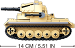 Billede af Sluban M38-0691 Tysk Panzer kampvogn