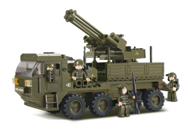 Bild von Heavy Equipment Transporter,Sluban Heavy Equipment Transporter M38-B0302