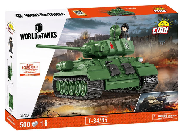 Picture of COBI World Of Tanks 3005 T-34/85