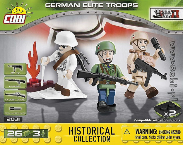 Cobi Small Army WW2 2031 - German elite troops