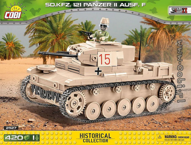 COBI WW2 2527 Sd.Kfz.121 Panzer II Ausf. F