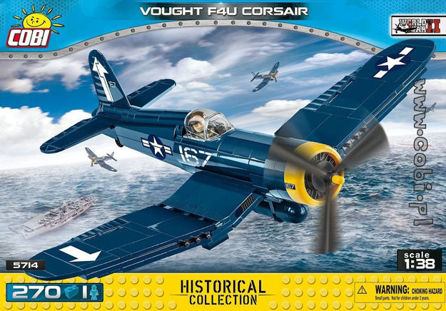 Cobi WW2 5714 - Vought F4U Corsair - American fighter