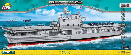 COBI WW2 4815 USS Enterprise
