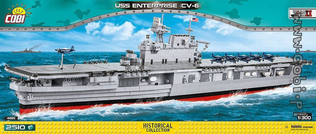 COBI WW2 4815 USS Enterprise