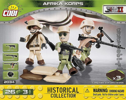 Cobi Small Army WW2 2034 - Afrika Korps