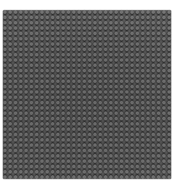 Sluban base plate grey 32x32 M38-B0833D