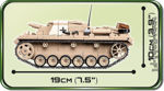COBI WW2 2529 Sturmgeschütz III Ausf. D