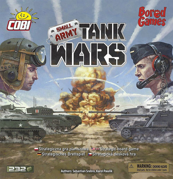 COBI-22104 Tank Wars - Krigs-brætspil med klodser