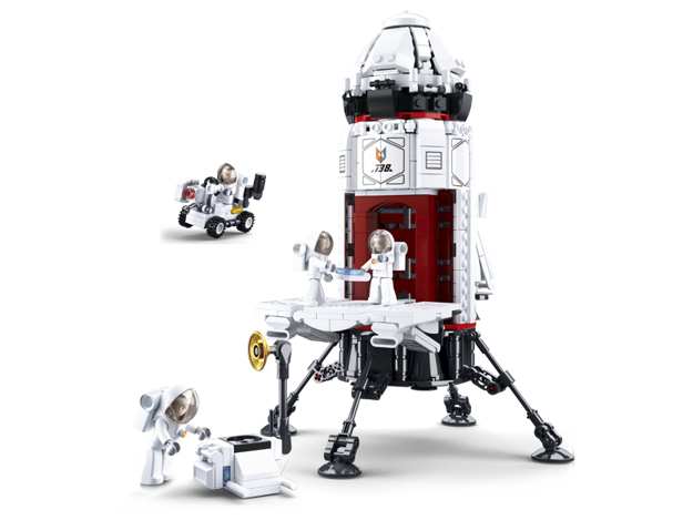 Sluban M38-B0738 Space Research craft