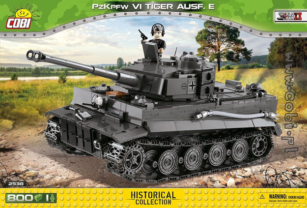 COBI WW2 2538 - Panzerkampfwagen VI Tiger Ausf.E