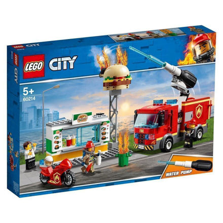 LEGO City 60214 Brand på burgerbaren