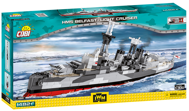 COBI WW2 4821 - HMS Belfast Light Cruiser
