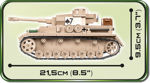 COBI WW2 2546 - Panzerkampfwagen IV Ausf.G DAK