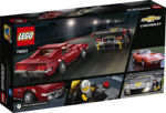 LEGO Speed Champions 76903 Chevrolet Corvette C8.R-racerbil og 1968 Chevrolet Corvette