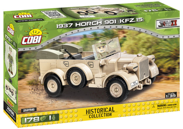 WWII COBI-2256 - 1937 Horch 901 kfz.15