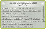 Cobi WW2 2257- Dodge WC-54 Ambulance