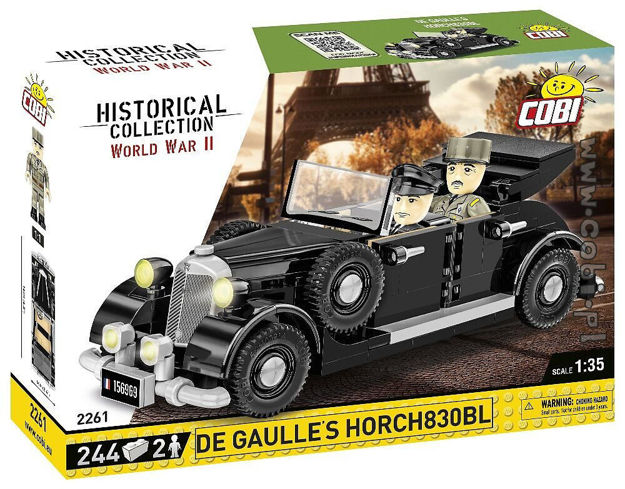 Cobi WW2 2261 - Charles de Gaulles 1936 Horch 830