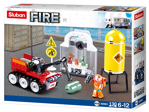 Sluban M38-B0963 - Fire Robot Drill