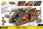 COBI Great War 2984 Heavy Tank Mark V