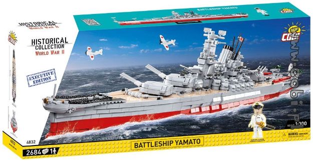 COBI WW2 4832 Battleship Yamato Executive Edition