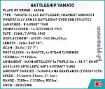 COBI WW2 4832 Battleship Yamato Executive Edition