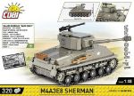 WWII COBI-2711 M4A3E8 Sherman