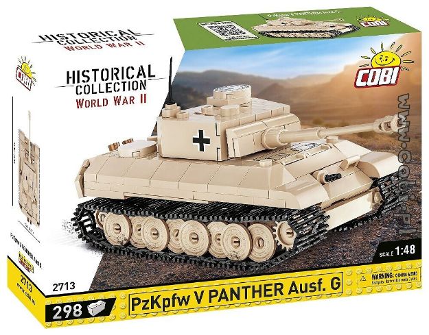 WWII COBI-2713 PzKpfw V Panther Ausf. G