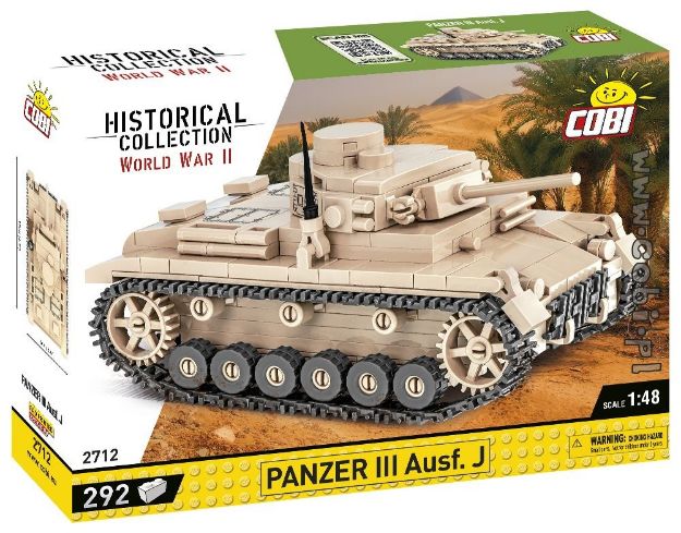 WWII COBI-2712 Panzer III Ausf.J 