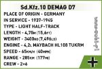 Cobi WW2 2273 Sd.Kfz 10 Demag D7