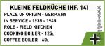 Cobi WW2 2272 Sd.Kfz 10 - Field Kitchen - Executive Edition