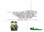 Sluban M38-B1010 - STRV103 Main Battle Tank