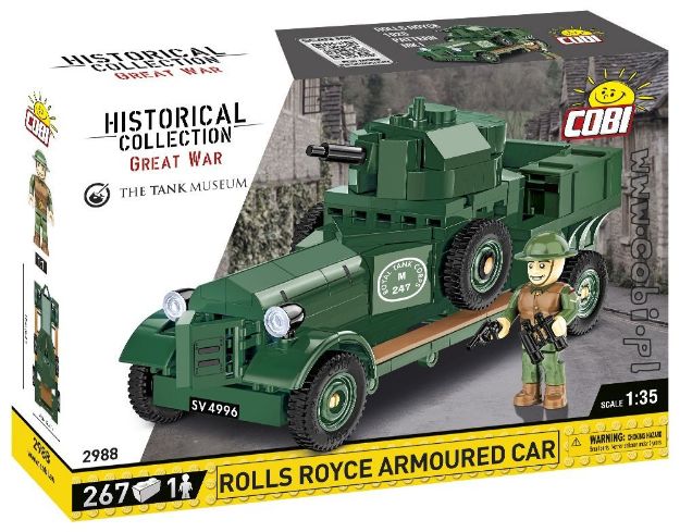 COBI Great War 2988 Rolls Royce Armored car