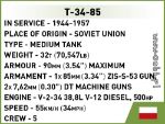 WWII COBI-2716 T 34-85