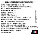 COBI 5826 Mirage IIIC movie scale 1:48