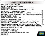 Cobi 5828 SAAB JAS 39 Gripen C