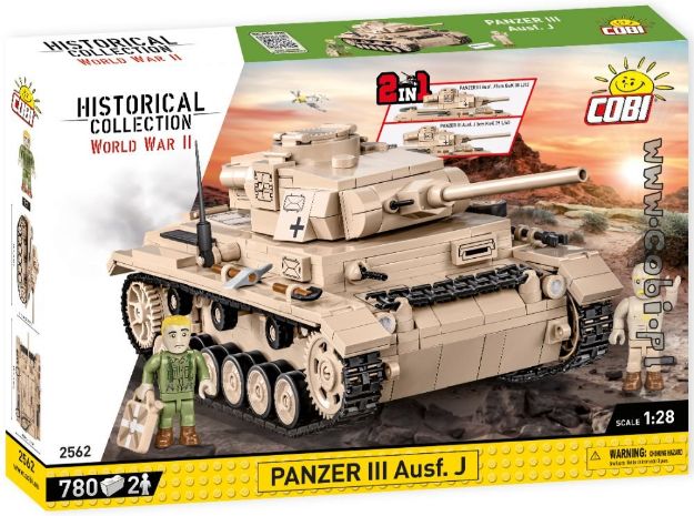 COBI WW2 2562 - Panzer III Ausf. J