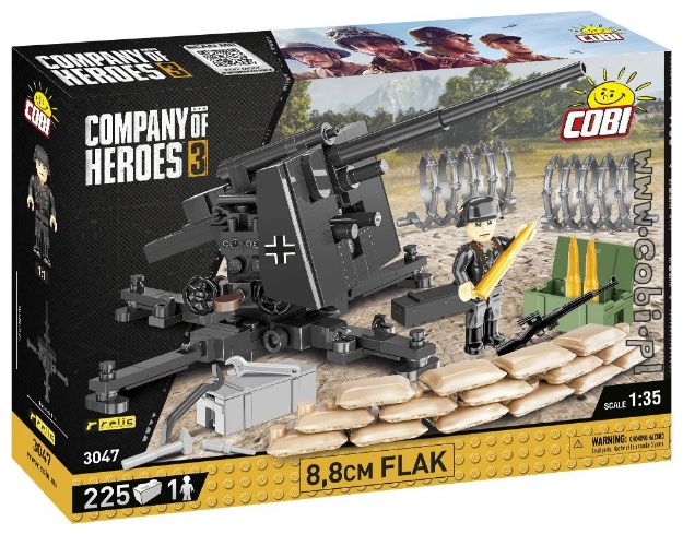 COBI 3047 - 8,8 cm Flak  (Company of Heroes 3)