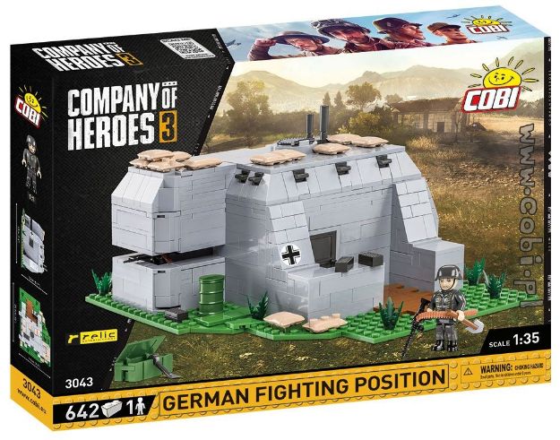 COBI 3043 - German Fighting Position (Company of Heroes 3)