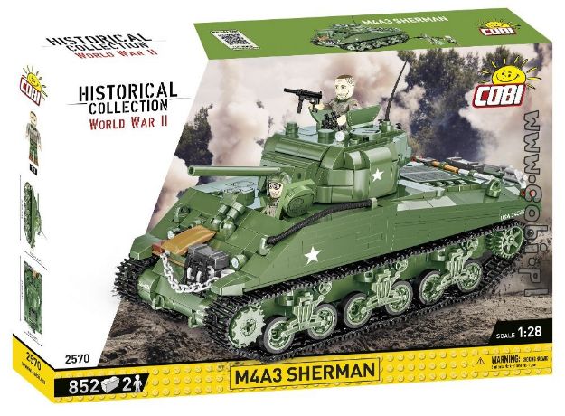 COBI WW2 2570 - M4A3 SHERMAN