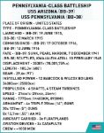 COBI WW2 4842 Battleship USS Pensylwania and USS Arizona - 2 in 1 Executive Edition 