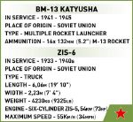 Cobi WW2 2280 BM -13 Katyusha rocket launcher (ZIS-6) 