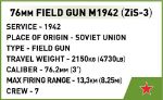 COBI 2293 - ZIS 3-76mm division gun M1942 130 