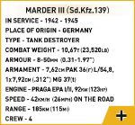 COBI 3050 -Marder III (Sd.Kfz.139) 