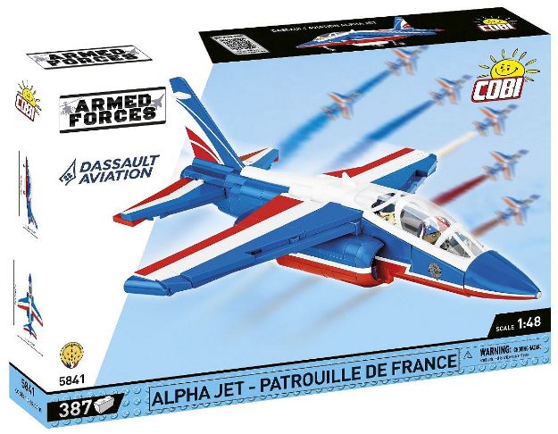 Cobi 5841 Alpha Jet Patrouille de France 