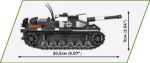 COBI WW2 2286 - Stug III Ausf F/ Flammpanzer(2in1) 