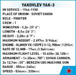 COBI 5862 - Yakovlev YAK-3 