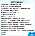 COBI WW2 5757 - Horten Ho 229
